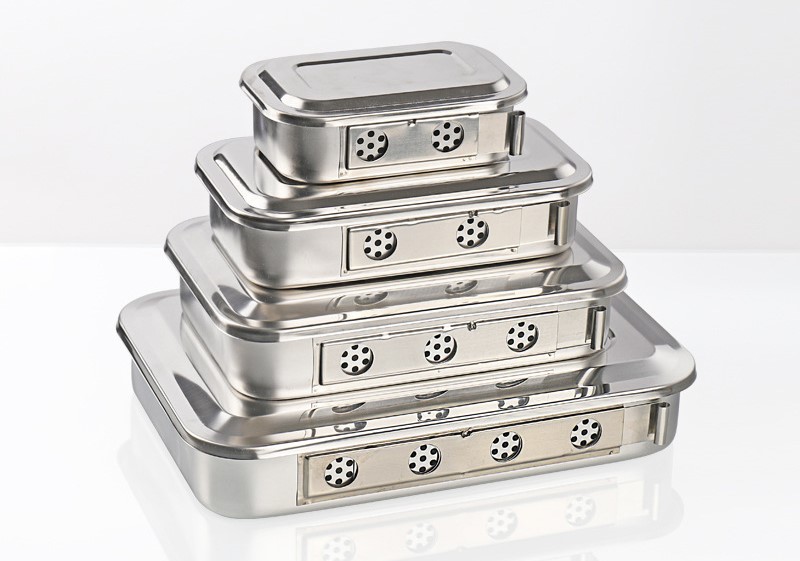 Stainless Steel Sterilization Box Stainless Steel Sterilization Box