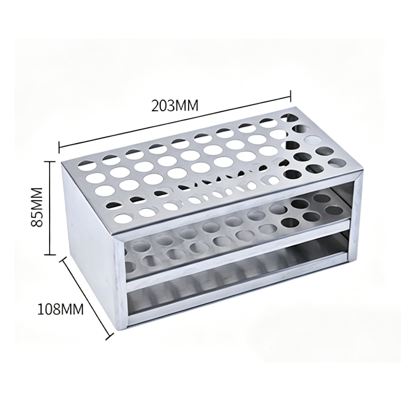 Stainless Steel Test Tube Rack (LGR Series)