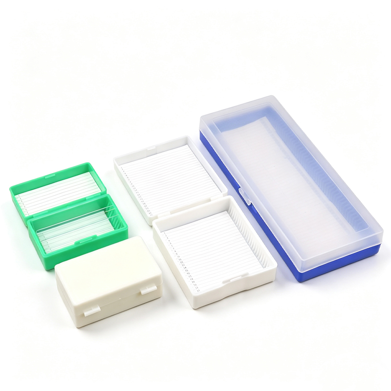Plastic Microscope Slide Storage Box