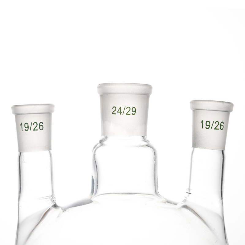 Straight Neck / Angled Neck Three-Neck Round Bottom Flask