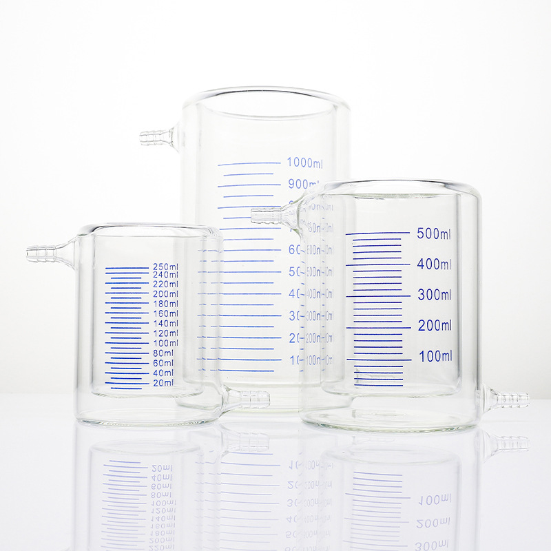 Laboratory Jacketed Glass Beakers